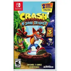 NINTENDO SWITCH - Crash bandicoot n sane trilogy Nintendo Switch, Físico