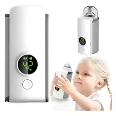 GENERICO - CALENTADOR DE BIBERON RECARGABLE BLANCO