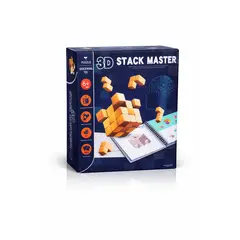 JUGANDO Y EDUCANDO - Juego Didáctico De Bloques 3d Stack Master En Madera Niños