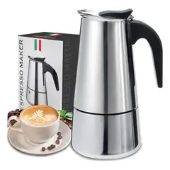 GENERICO - Cafetera Tipo Prensa Italiana 6 Tazas