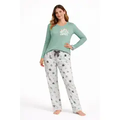 EMPIJAMADAS - Pijama mujer pantalon largo