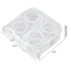 GENERICO - Bolsa De Lavado Para Tenis Malla Protectora Lavadora Mediana