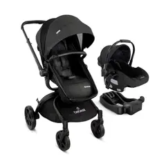 BEBESIT - Coche Para Bebé Travel System 360 Black Premium