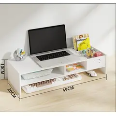 GENERICO - Escritorio Elevado SmartDesk Chic – Organización Minimalista con Estilo - 745