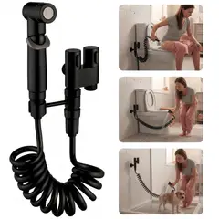 GENERICO - Bidet Sanitario De Mano Limpieza Íntima Acero Inoxidable Kit