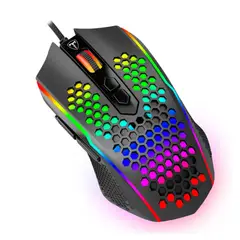 T-DAGGER - Mouse Gamer Imperial Lite, Rgb, 8 Botones Programables, 7200 Dpi