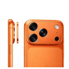 GENERICO - Protector De Camara Para Iphone 17 Pro Naranjado