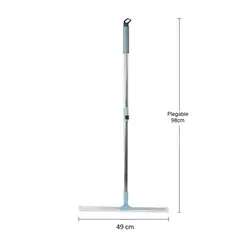 GENERICO - Escoba Mágica Raspador De Silicona 49cm Limpia Vidrios Pisos