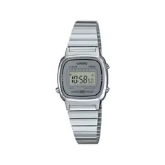 Casio - Reloj Para Unisex Plateado La-670wa-7