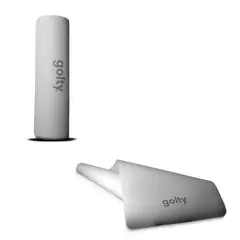 GOLTY - Tapete Mat Yoga Y Pilates Gris 180 Centímetros