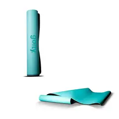 GOLTY - Tapete Mat Yoga Y Pilates Aguamarina 180 Centímetros