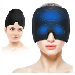 GENERICO - Gorro Para Migraña Alivio Compresa De Gel Frío Para Ojos