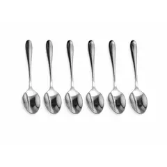 DECORIENTE - Set x6 Cucharas En Acero Inoxidable JA00004-Plateado