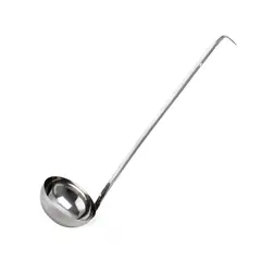 DECORIENTE - Cucharón En Acero Inoxidable 12oz 360 cc JA18080-Plateado