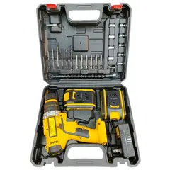 GENERICO - TALADRO PERCUTOR PROWER CON PANTALLA LCD TA36LCDD 36V AMARILLO