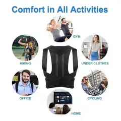 GENERICO - Corrector Postura Camisilla Chaleco Para Mujeres Y Hombres