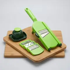 007PLUS - Rallador Multifuncional con Cuchillas Intercambiables