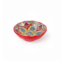 DECORIENTE - Bowl en Cerámica 11 cm 100 ml MT0821-54 -Multicolor