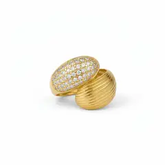 ZYRAL - Anillo Dorado Mujer Marca Ref ZANC01-46