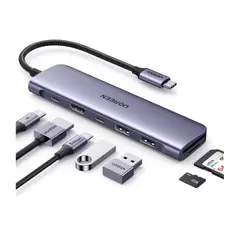 UGREEN - Revodok 1071 Hub USB C para laptop 7 en 1