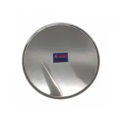 ALCEGA - Bandeja Redonda Para Pizza 40cm Aluminio GCH040-Plateada