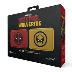 KLIP XTREME - Set de Parlantes Portátil Deadpool y Wolverine.