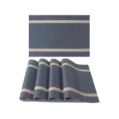 DECORIENTE - Set x4 Individuales En PVC JA240223-Multicolor