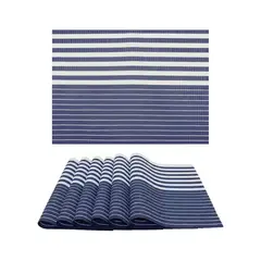 DECORIENTE - Set x6 Individuales En PVC JA240228-Multicolor