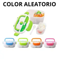 GENERICO - Lonchera Portacomidas Eléctrica Portátil 2 en 1 Auto y Hogar