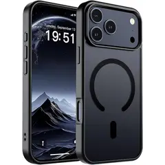 GENERICO - Funda SUPFINE magnética para iPhone 17 Pro Max Color negro