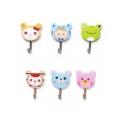 DECORIENTE - Ganchos Adhesivos 9 Pzs Fashion Hooks JA250303-Multicolor