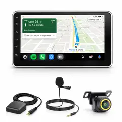 TECNOHOGAR JS - Radio Pantalla Tactil Android Auto Carplay 10 Gps Camara
