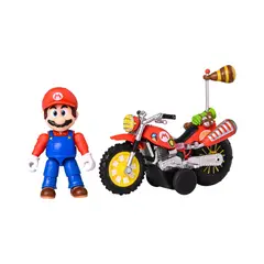 NINTENDO - Figura Mario Bros Mario con Moto
