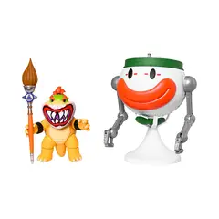 NINTENDO - Figura Interactiva Bowser Jr y Clown Car Mario Bros