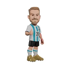 MINIX - Figura Coleccionable Mcallister Argentina 12Cm World Cup