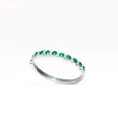 NOAH - Anillo Scallop Verde
