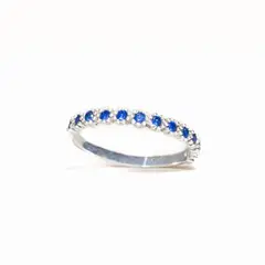 NOAH - Anillo Scallop Azul Oscuro