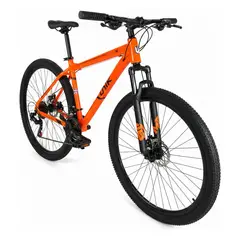 RUNBIKE - Bicicleta Montaña Unik Aluminio Rin 29 Freno Disco Cable Interno Naranja