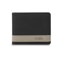 TOTTO - Billetera Con Rfid Lad S Para Hombre Negro