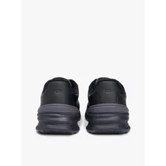 TOMMY HILFIGER - Tenis negro retro runner en mezcla de cuero