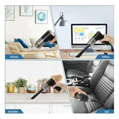 GENERICO - Aspiradora Inalambrica Recargable Mini-2 En 1 CARRO CASA