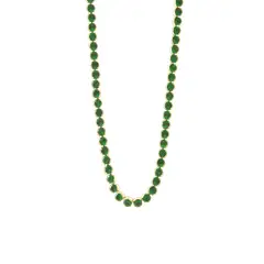 VALENTTI - Cadena Esmeralda Oro