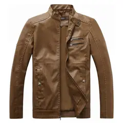 BABOLAT - Talla M Chaqueta De Cuero Con Cuello Alto