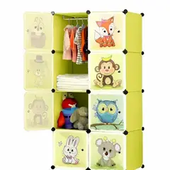 GENERICO - ARMARIO TIPO CUBO PARA NIÑOS ORGANIZADOR