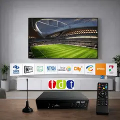 COMPRALOENCASA COM - Decodificador TDT DVB-T2 Full HD 1080p Receptor TV Digital Terrestre