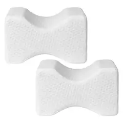 ENERGY PLUS - Set x2 Almohada H Ergonómica para piernas Descanso Saludable