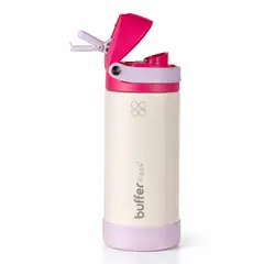 BUFFER FLASK - Termo Botella Buffer 550 ml Tapa 2 en 1 Triple Aislamiento - Rosa