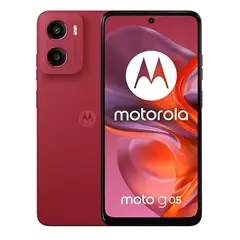 MOTOROLA - Celular Moto G05 128GB 4GB Ampliable a 8GB Rojo