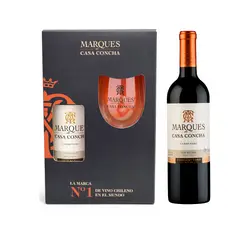 MARQUES - Estuche De Vino Carmenere De Casa Concha 750ml