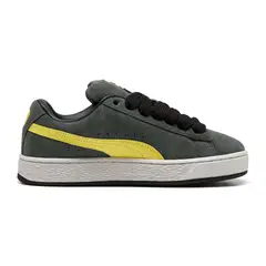 PUMA - TENIS GRIS JUNIOR SUEDE XL JR P12